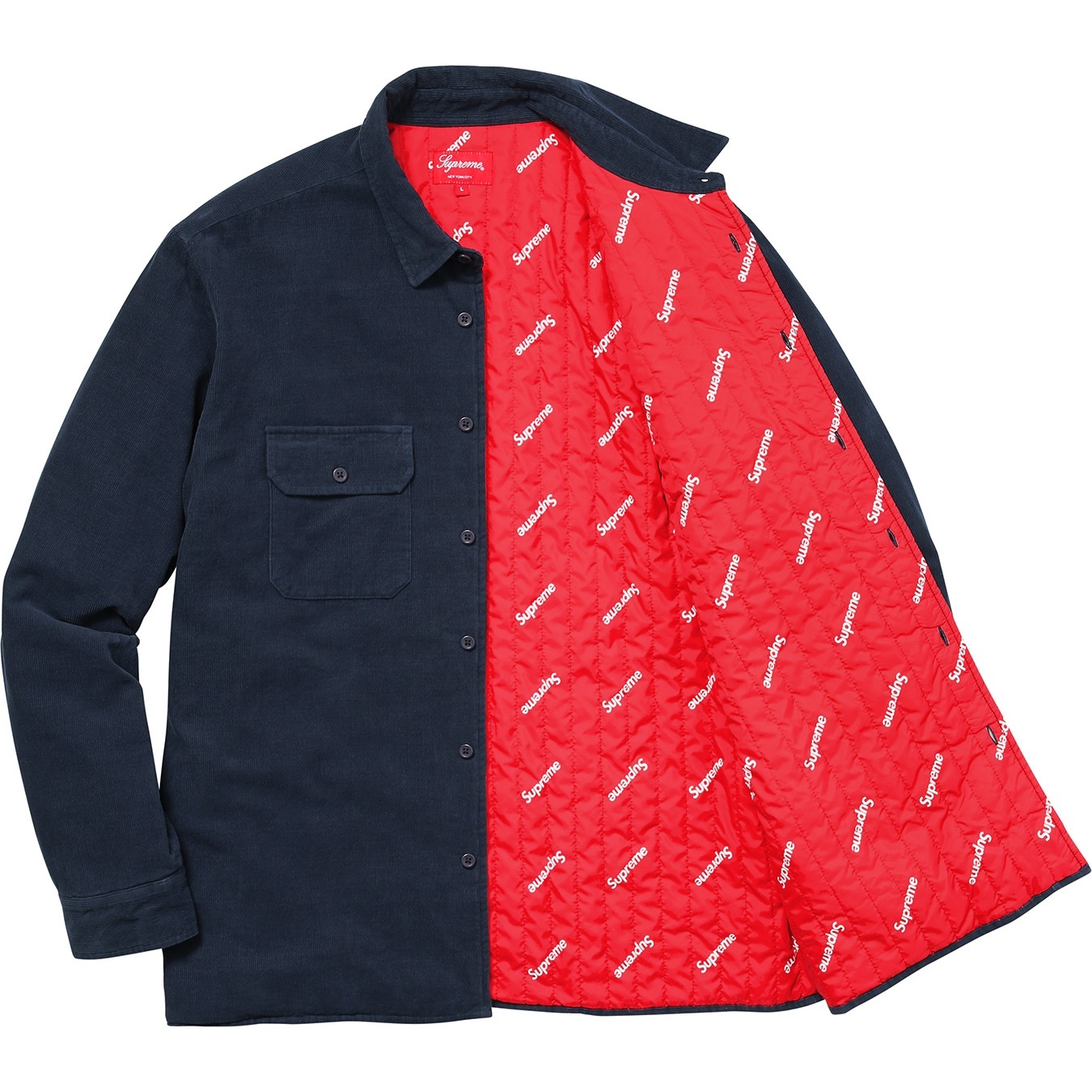 Corduroy Quilted Shirt view 17